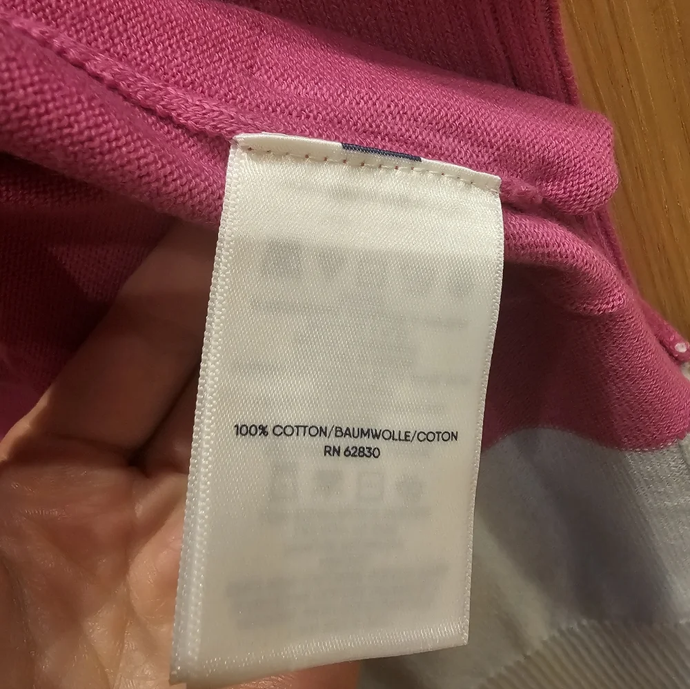 NWOT Lands' End Colorblock Cardigan - Picture 4 of 5